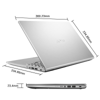 华硕（ASUS）顽石6代 Y5200FB8145 15.6英寸高清窄边框商务办公学习笔记本电脑（i3-8145U 8G 512G PCIE固态 2G独显 银色/灰色）定制