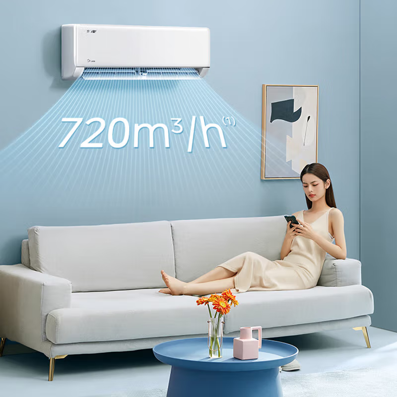 美的空调 冷静星III 1.5匹 3代新一级能效变频 智能壁挂式空调KFR-35GW/PH1-1