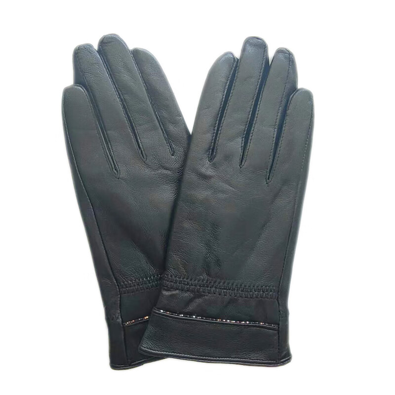 品雁众升 羊皮手套 女士 均码 双高清大图