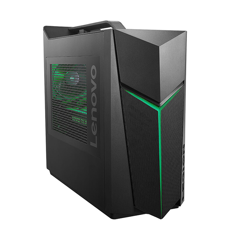 联想(Lenovo) 刃9000 九代i7台式电脑主机 21.5英寸窄边框屏(I7-9700K 16GB 1TB固态 RTX2060_6G独显) 专业办公设计制图