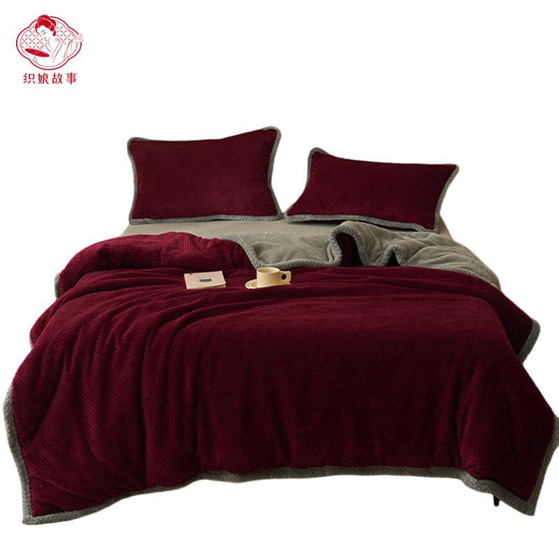 织娘故事 毛毯 200*230cm/张高清大图