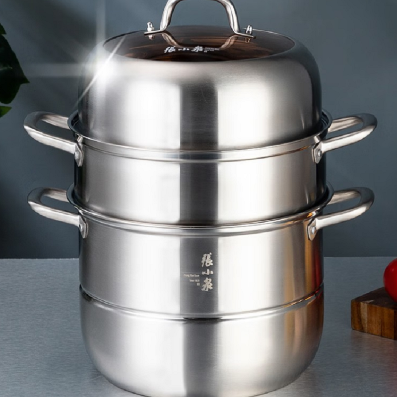 张小泉 C35310100 锋味 三层 蒸锅