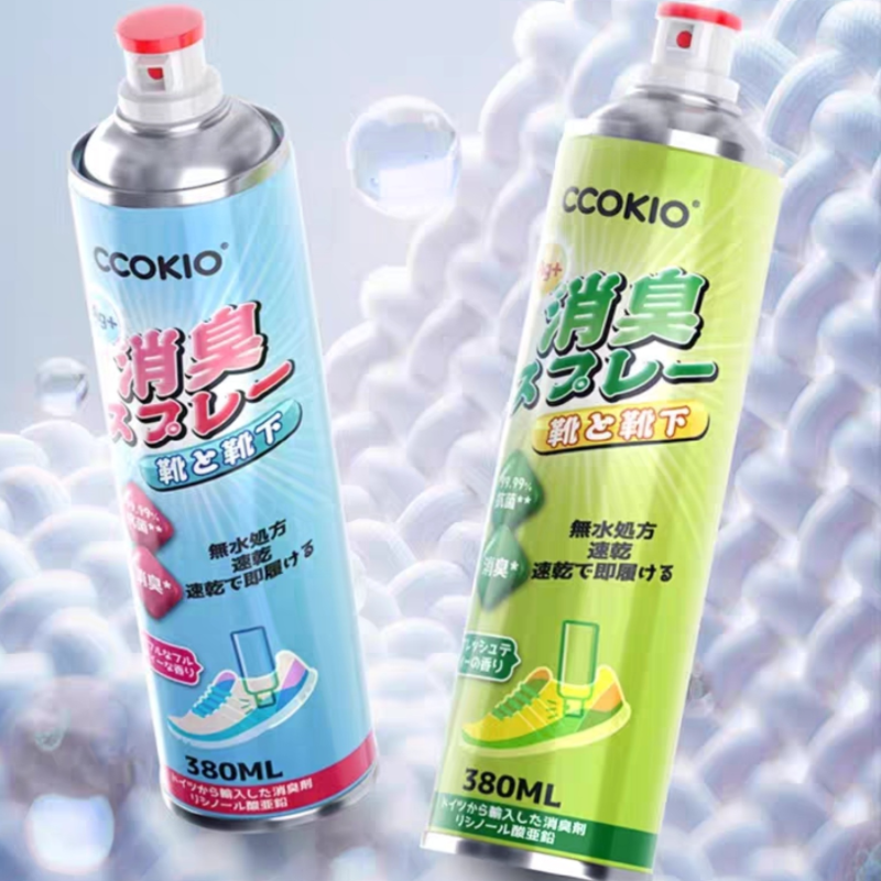 CCOKIO(酷优客) 鞋袜抗菌除臭喷雾380ml清新茶香高清大图