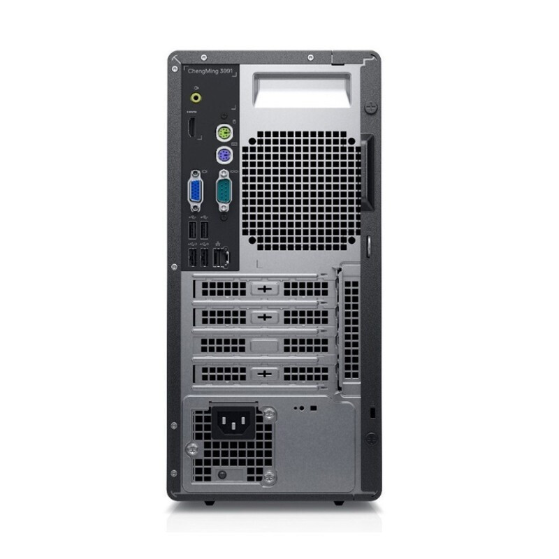 戴尔(Dell)成铭3991商用台式电脑主机(I3-10100 4G 1T+128G W10)
