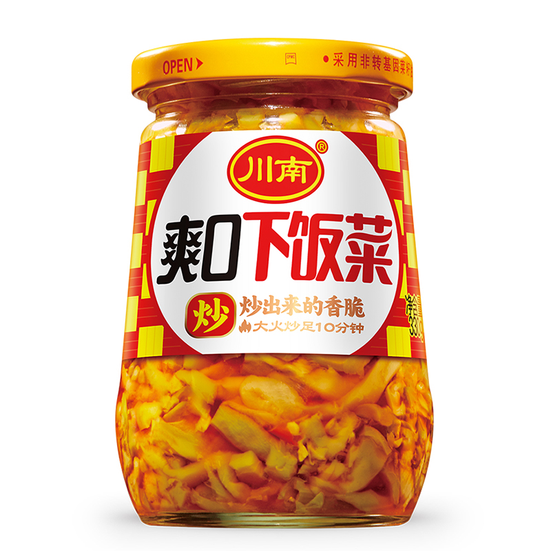 川南爽口下饭菜330g/瓶