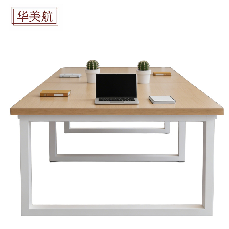 华美航 会议桌 2400*1200*740mm张高清大图