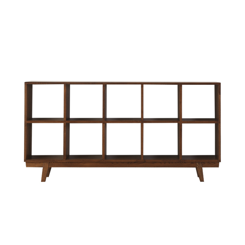 藤印象电视柜sm Sj 实木书架电视柜原木展示柜藤印象北欧白橡木客厅收纳架矮柜置物架 价格图片品牌报价 苏宁易购百策家具专营店