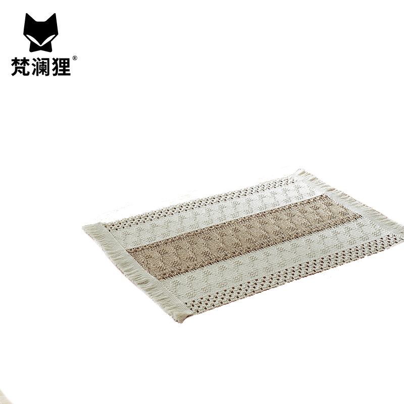 梵澜狸流苏茶杯垫LS9 张高清大图