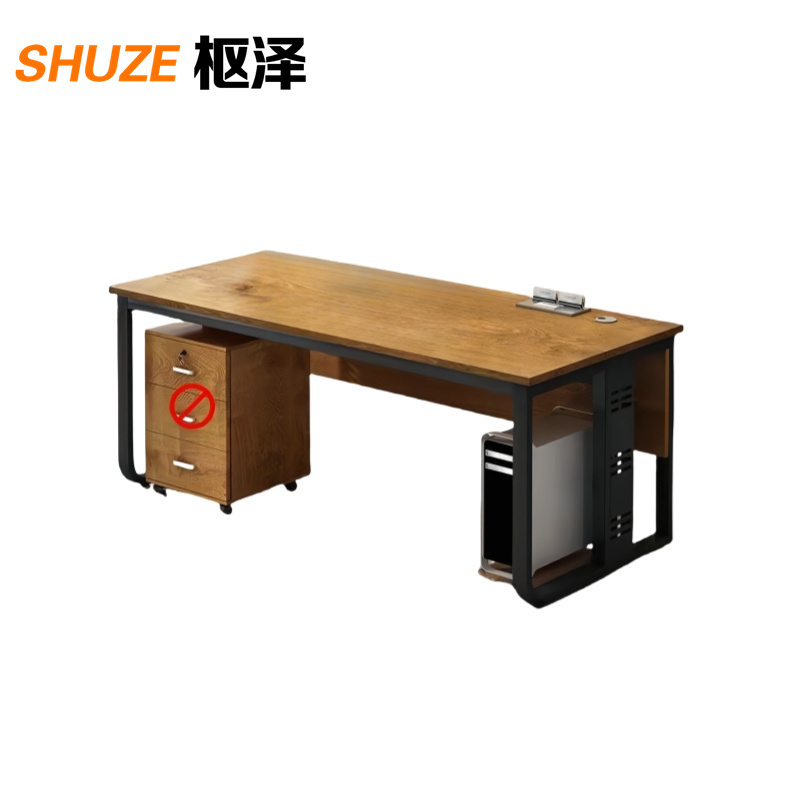 枢泽 员工桌 1400*800*740mm 张高清大图