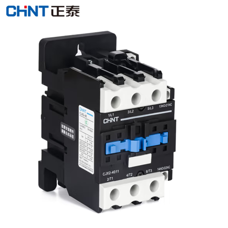 正泰(CHNT)CJX2-4011-220V 交流接触器 40A接触式继电器高清大图