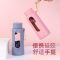 双层玻璃水杯子隔热防摔防烫简约清新森系少女ins风茶杯便携可爱 玉石白-300ml 玻璃杯