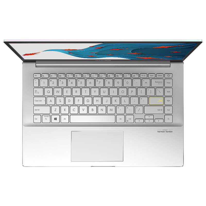 华硕(ASUS) 灵锐14 M4600 7nm新锐龙八核处理器 14英寸轻薄本笔记本电脑(R7-4700U 16G 512G 薄至14.9mm 全金属)梦幻白
