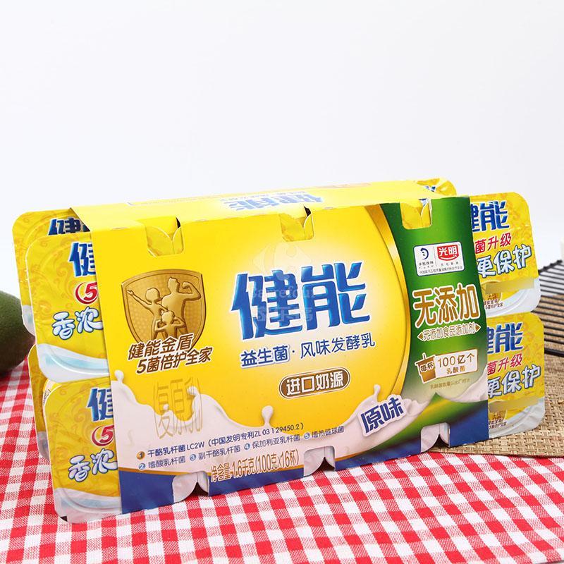 光明健能原味发酵乳100g*16