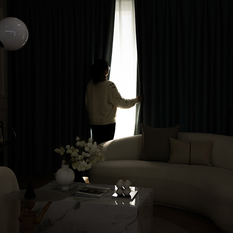 添福运 FCS-法式窗帘-高精密肌理纹窗帘高清大图