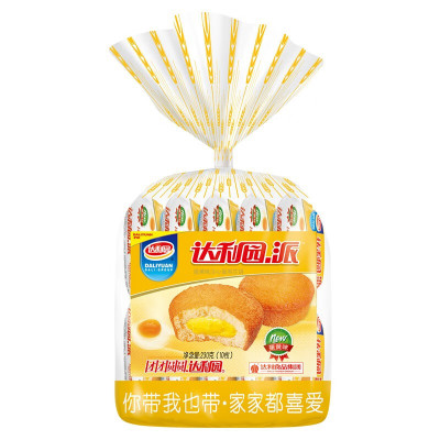 达利园注心蛋黄派230g*2袋装
