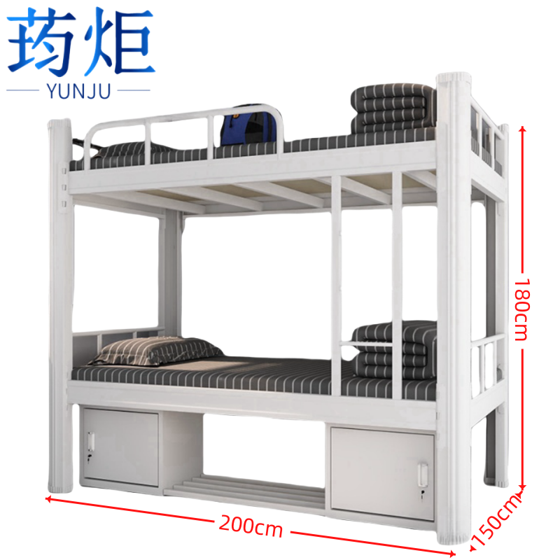 钢制床带柜高清大图