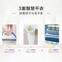 海尔(Haier)热泵式烘干机 9公斤家用干衣机 杀菌除螨 烘干机热泵 低温柔烘 烘干机 家用 海尔9公斤热泵干衣机