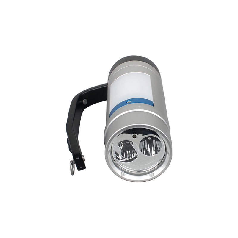 晫安联 ZP012A 22.2V 12W IP66/IP68 10h工作光 LED 冷白 多功能探照灯(检测款) 银色高清大图