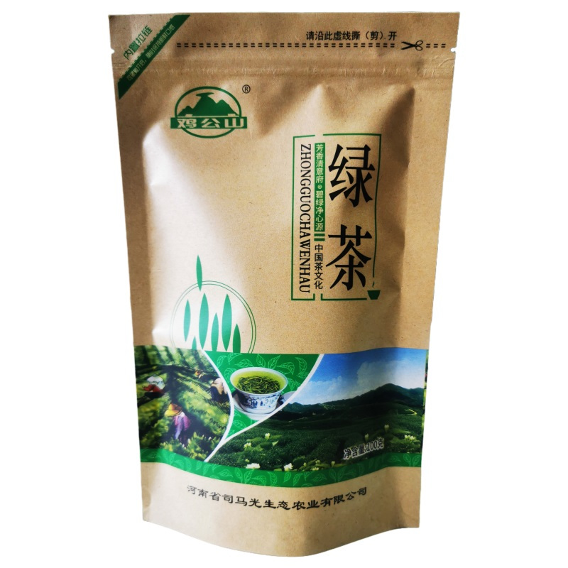 鸡公山绿茶(栗香绿茶)100g/袋高清大图
