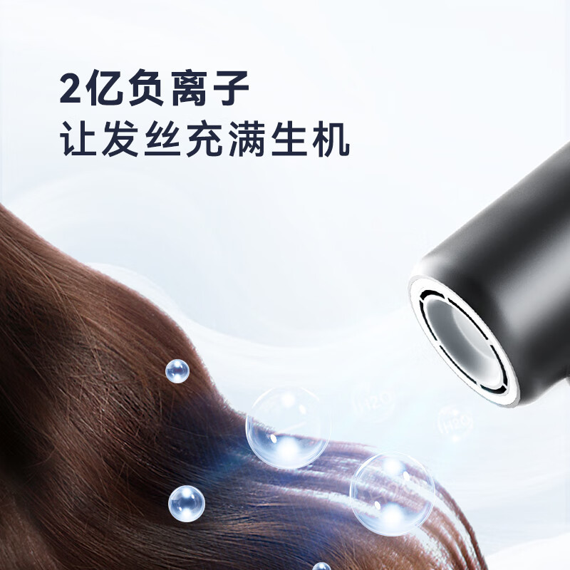 西屋(Westinghouse)家用吹风机负离子护发速干高速电吹风 H7 礼盒装高清大图