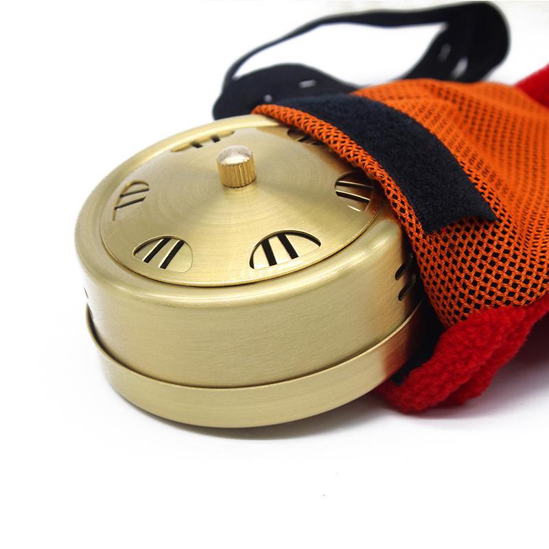 卜吻中医保健随身灸铜艾灸盒铜温灸盒艾段艾柱艾条艾灸仪器工具纯铜