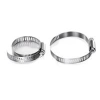 JUBKJ五金配件卡箍304不锈钢材质内径9-16cm,宽8mm,厚0.6mm10-16(小美)