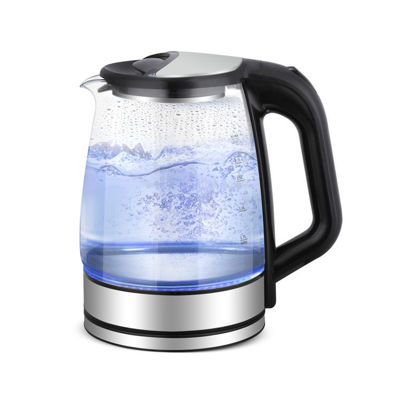 玻璃电热水壶家用22l大容量烧水壶蓝光煮水自动断电防干烧22l双金包边
