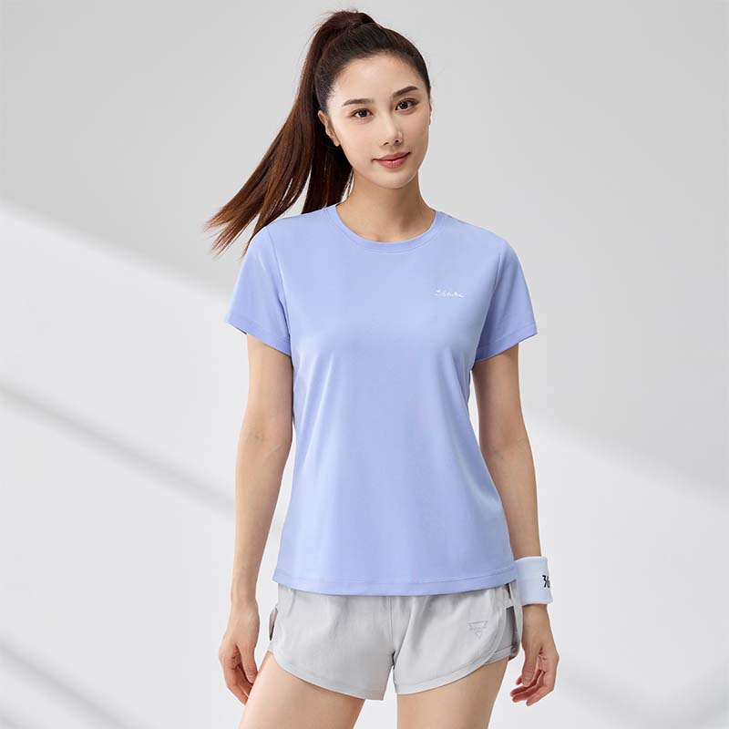 361°运动t恤女夏季新款轻薄透气速干上衣女士瑜伽健身运动短袖662524110V高清大图