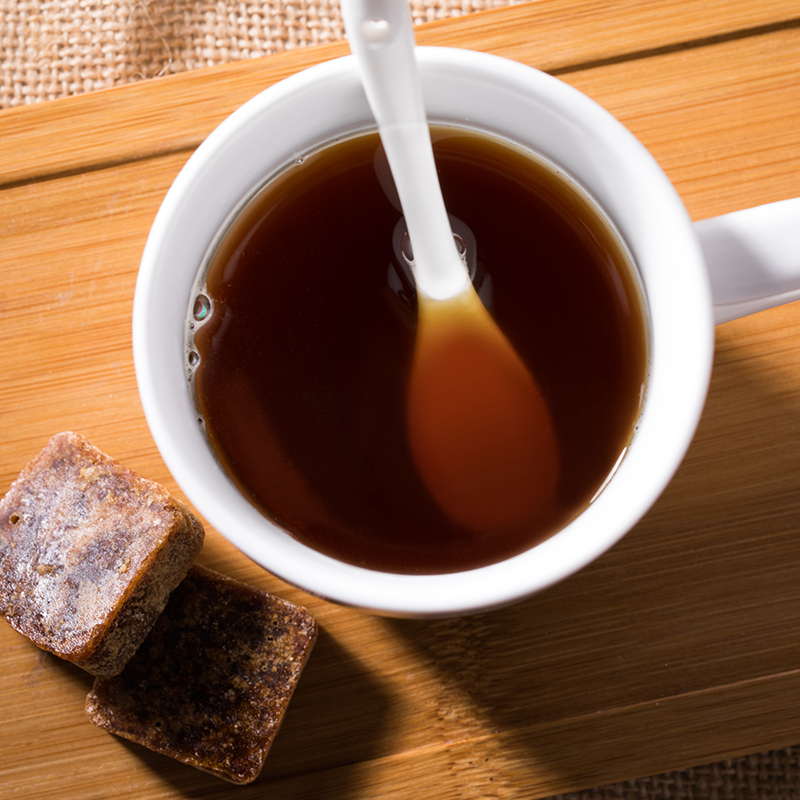 PY姜老大 姜母黑糖 红糖块姜茶 姜糖茶 甜香四溢 200g*2盒