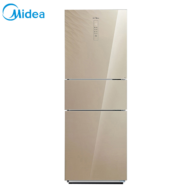 美的(Midea)BCD-260WTGPZM 260升 变频节能 风冷无霜家用静音三门电冰箱