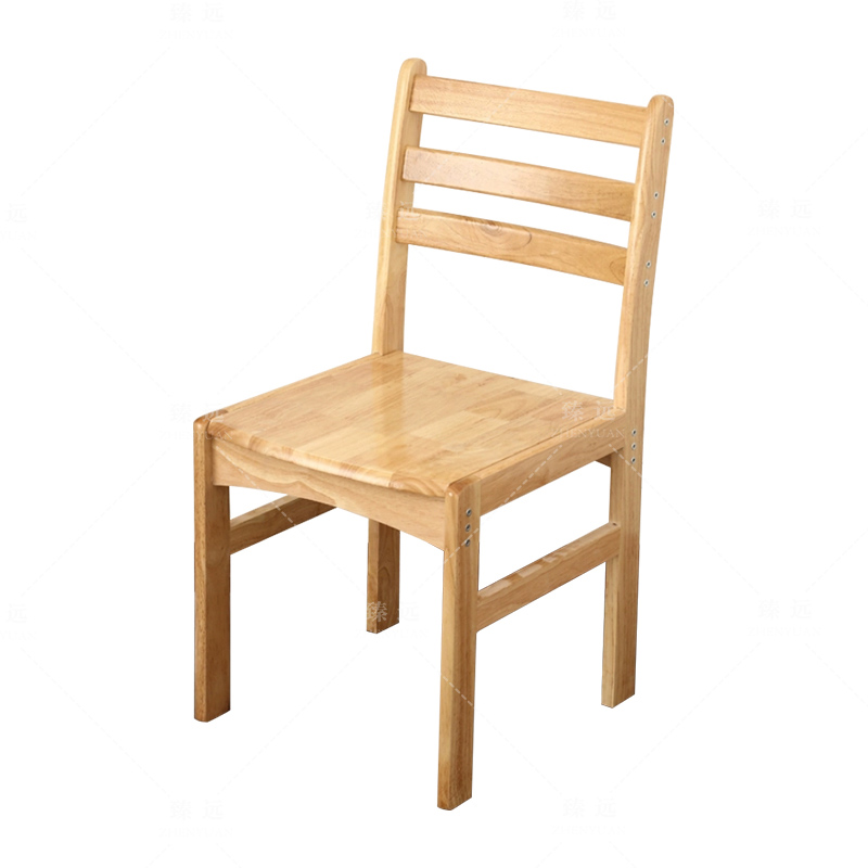 臻远 靠背椅天然实木成人靠背椅坐高42cm高清大图