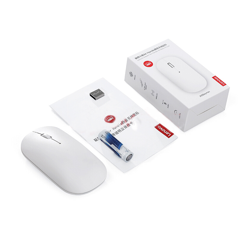 联想 Air Handle无线大白Baymax 静音鼠标 便捷办公鼠标