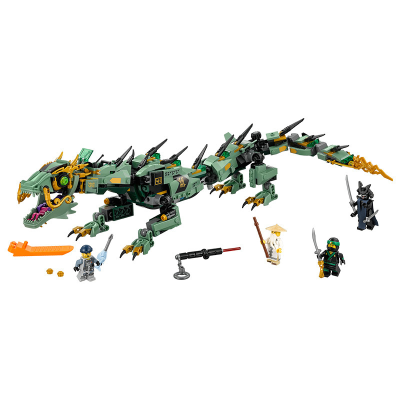LEGO 乐高 Ninjago幻影忍者系列 绿忍者的飞天机甲神龙 70612 8岁以上 200块以上 塑料玩具