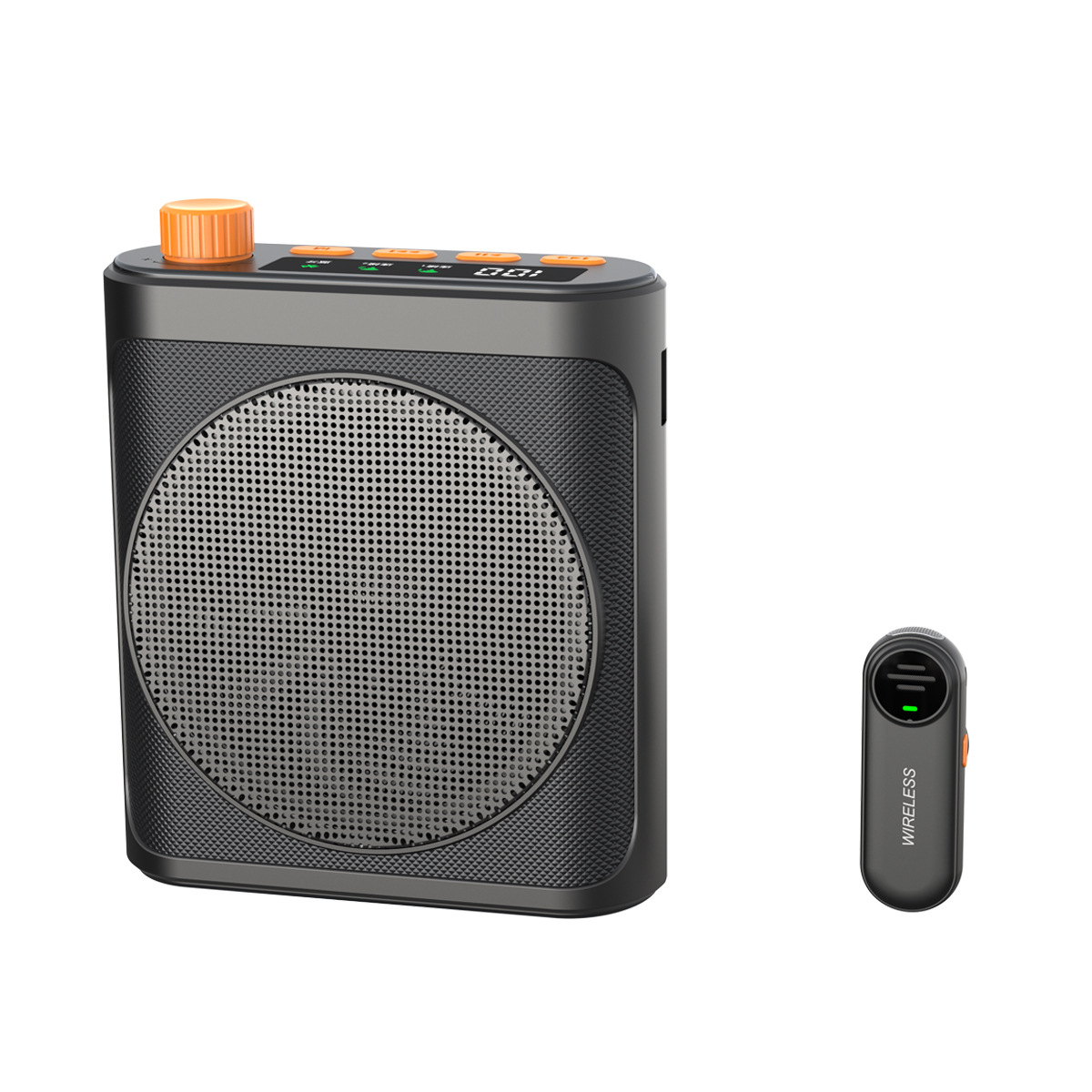 晫安联 ZN5001 便携式无线扩音器 (计价单位:台) 黑色高清大图