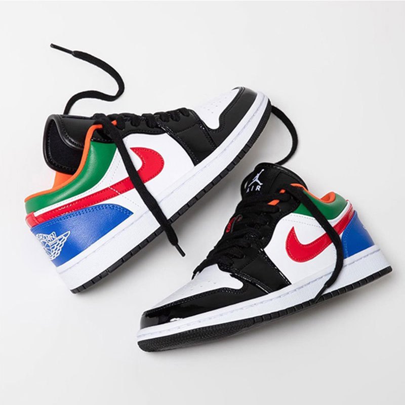 耐克nike女鞋aj1low低帮时尚潮流板鞋多色拼接缓震透气舒适运动篮球鞋