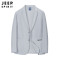 JEEP SPIRIT2024夏季新款冰丝西服男款薄款中青年时尚休闲皮肤衣