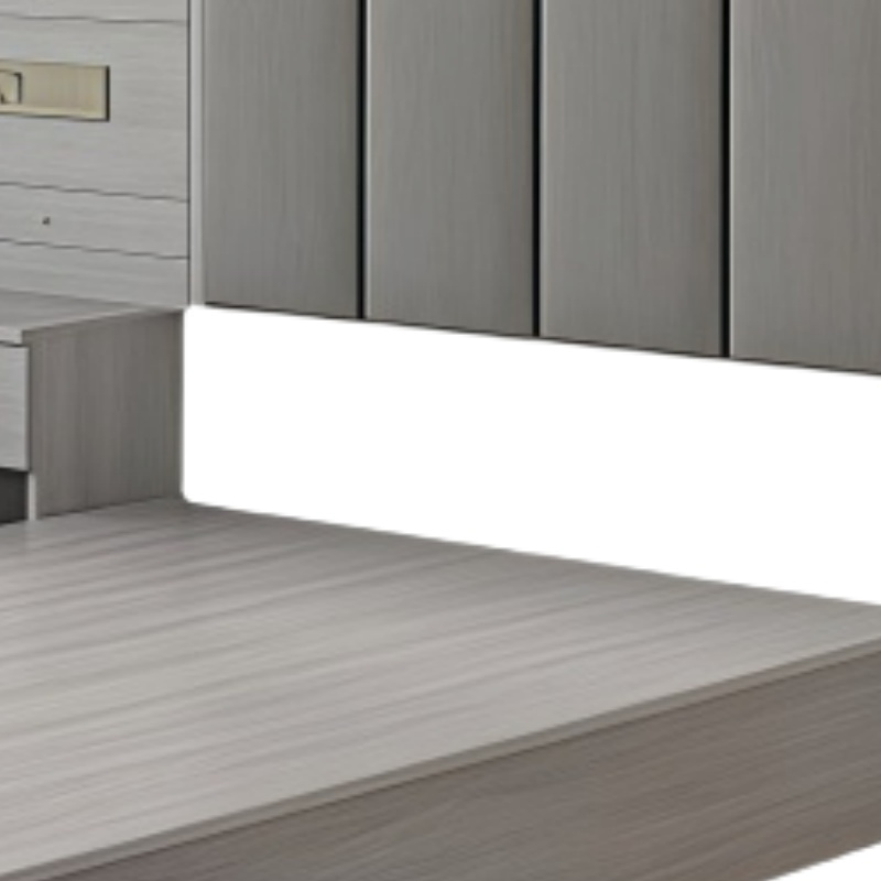 豫龙都 床+床垫 1.5m 套高清大图