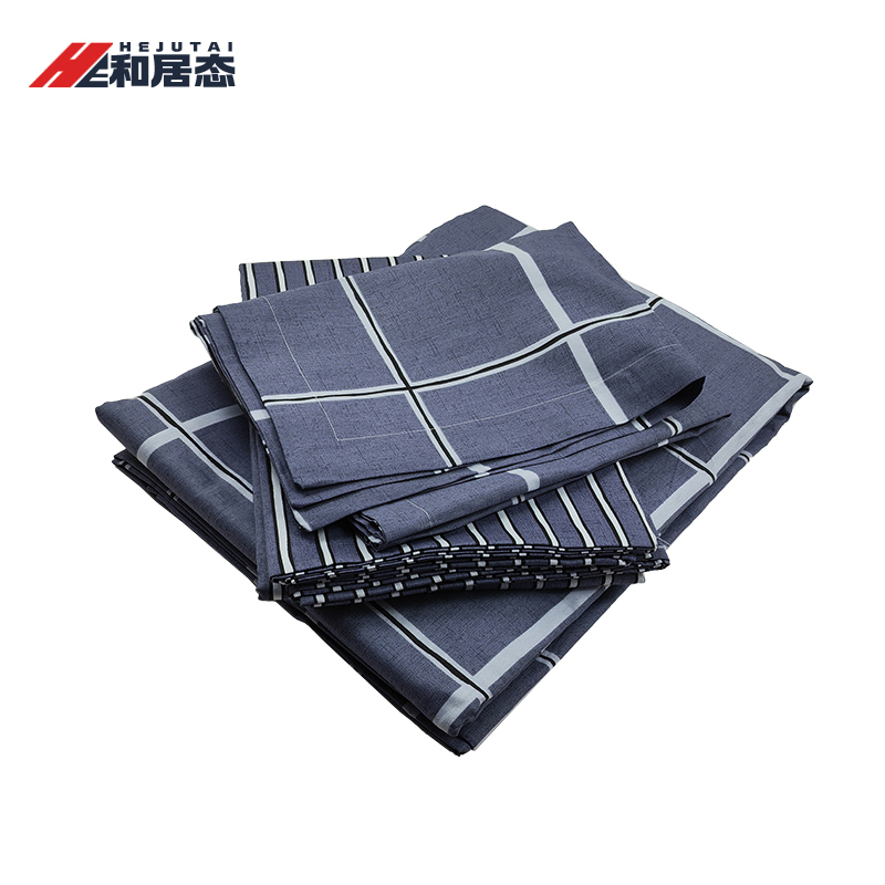 和居态 全棉三件套 HJT-017 套高清大图