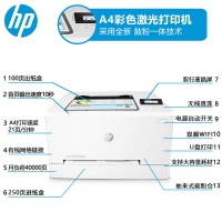 惠普(HP)M254nw无线彩色激光打印机惠普打印机家用无线打印机A4家用惠普彩色激光打印机居家办公彩色打印机作业打印机无线激光打印机A4无线打印 商务办公 增值税抵扣发票