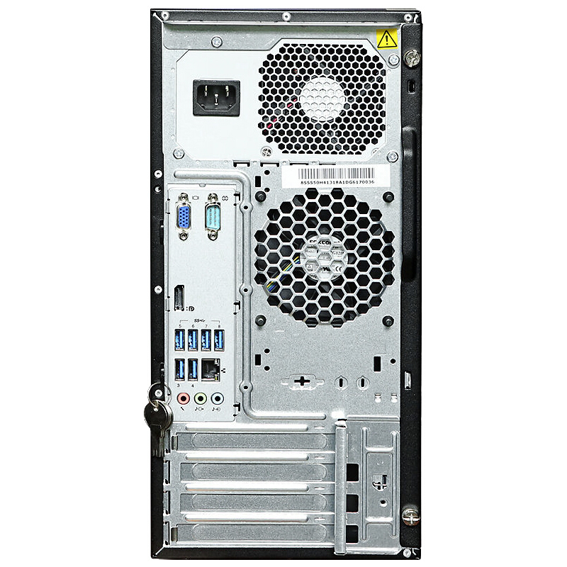 联想服务器主机ThinkServer TS250 E3-1225V6 8G内存 1T sata*2 DVD 单电源 键鼠