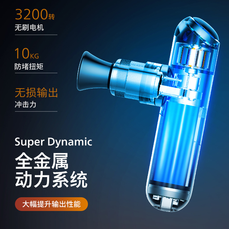 飞利浦(Philips) 筋膜枪 肌肉按摩器 颈部按摩仪迷你肌膜 健身电动男女腰部按摩枪PPM5101G高清大图