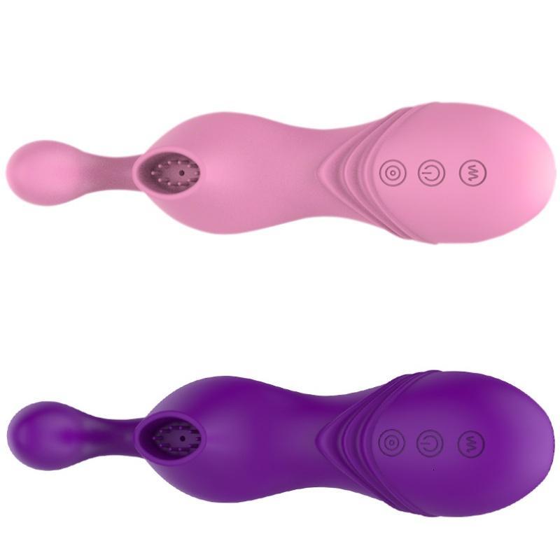 女用自卫慰震动棒电动舌头吸允器高潮性工具情趣成人用品欲仙