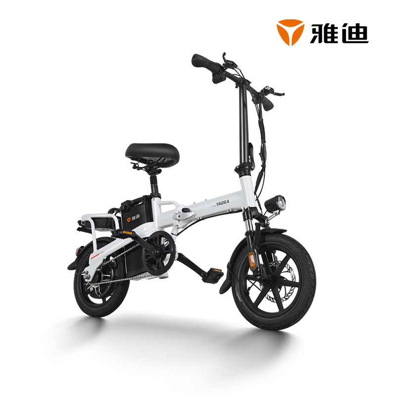 雅迪(yadea)电动车 M321PRO 代驾折叠车长续航48V20AH M321白色