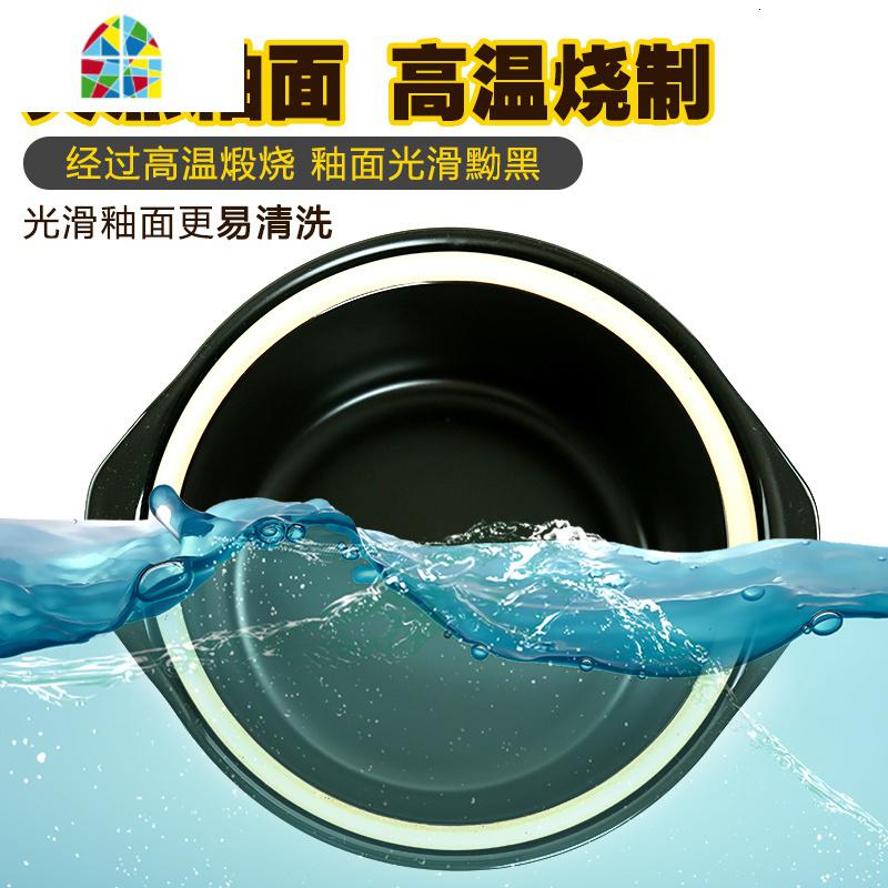 砂锅 可高温明火陶瓷煲石锅土锅耐热煲汤锅炖锅砂锅10件套装 FENGHOU A款10件套砂锅组合高清大图