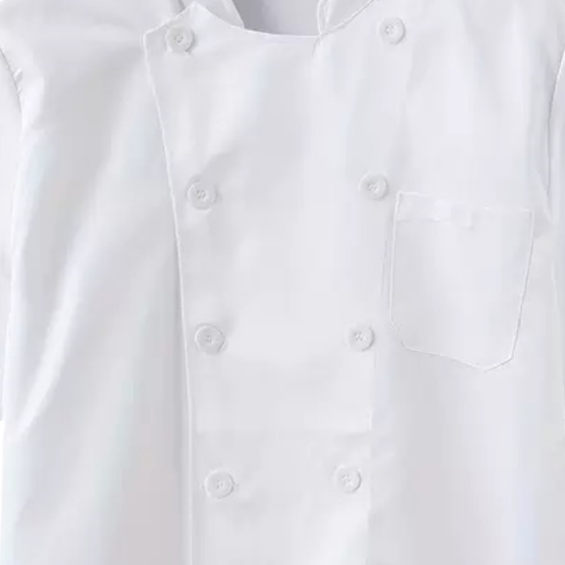 华敏 炊事工作服 短袖 件高清大图