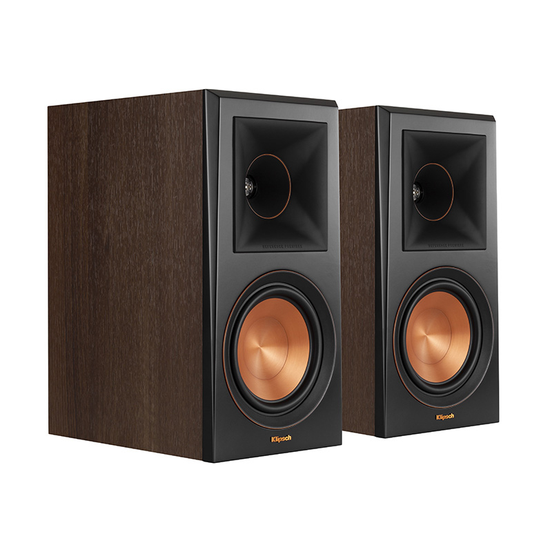 杰士(klipsch) rp-600m发烧hifi书架音箱无源号角音响环绕音箱 胡桃木