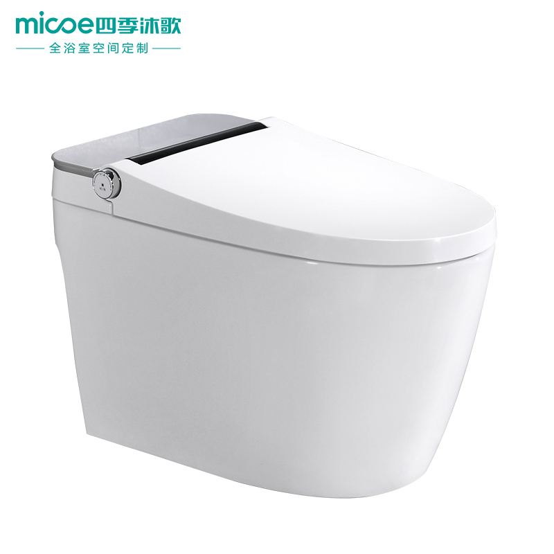四季沐歌(MICOE)智能马桶一体机双杆清洗多功能座便器全自动冲洗烘干地排虹吸式超漩式智能马桶