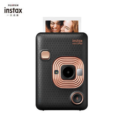 [数模来袭]富士(FUJIFILM)instax mini LiPlay典雅黑 胶片相机 拍摄预览减少废片 手机照片打印