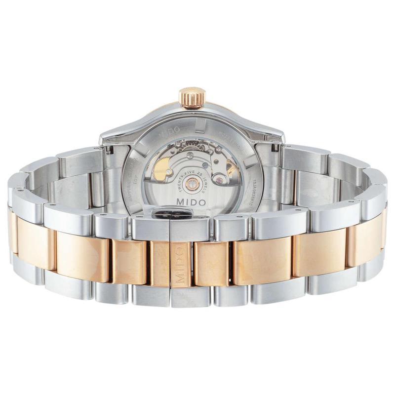 美度midomultifort男士经典时尚百搭38毫米机械手表m0058302203180