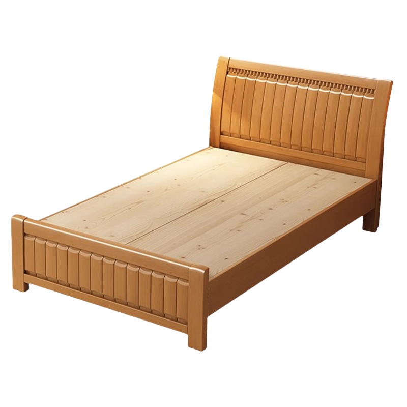 鑫龙悦木质床1.8米张高清大图